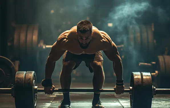 Male, Rod, Digital art, Muscle, Powerlifting, A healthy lifestyle, AI art, The Art of Artificial …