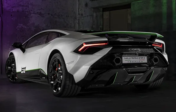 Picture Lamborghini, rear view, Huracan, 2023, 60th Anniversary Edition, Technique, Lamborghini Huracan Tecnica