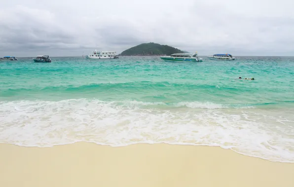 Sand, sea, wave, beach, summer, summer, beach, sea