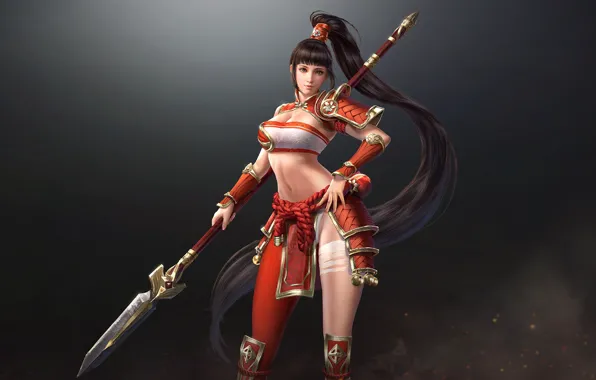 The game, fantasy, art, tian zi, costume design, My Dynasty heroes