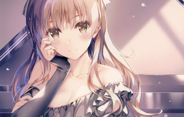 Girl, Anime, Art, white album
