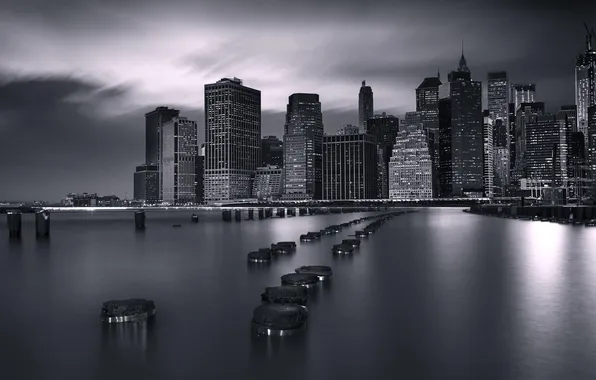 The city, skyscrapers, USA, America, USA, New York City, new York