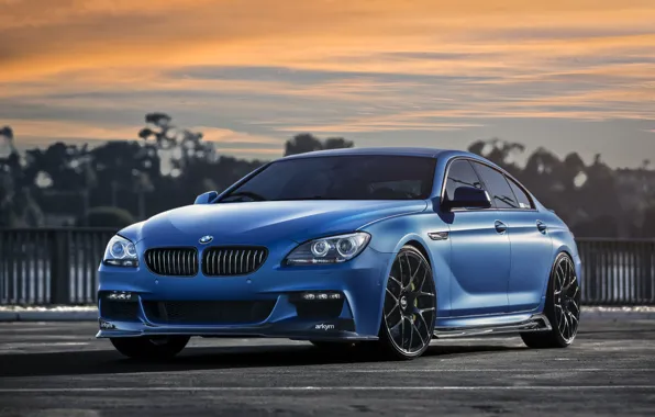 Picture BMW, Blue, Matte, 640i