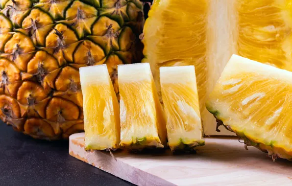 Picture fruit, pineapple, slices