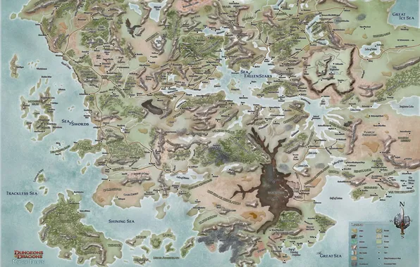 Map, Faerun, Sabaticals