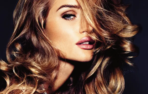Picture look, girl, face, model, makeup, Rosie Huntington-Whiteley, Rosie Huntington-Whiteley