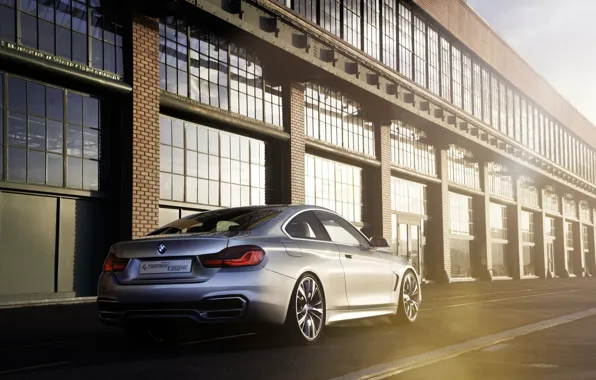 Concept, BMW, Boomer, The concept, Light, Silver, The building, Blik
