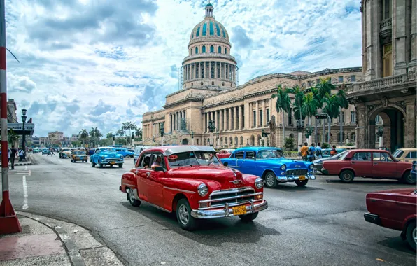 Auto, The city, Cuba, Cuba, Havana