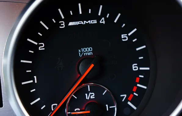 Picture tachometer, Mercedes, AMG