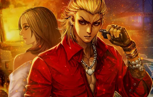 Girl, the game, guy, Furyou Michi Gang Road