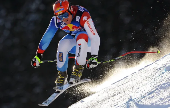 Snow, track, Head, skiing, Leki, ski, Didier Cuche