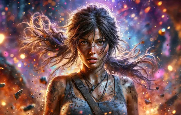 Picture lara croft, glory, adventurous