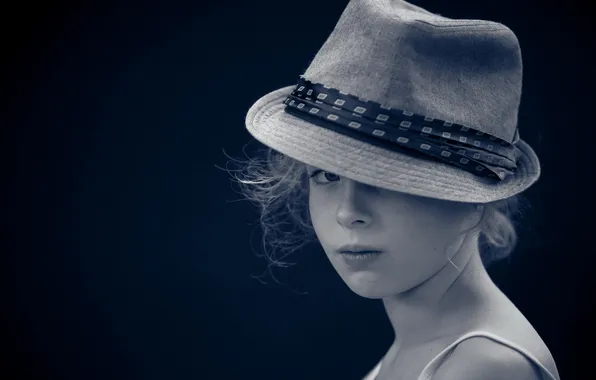 Picture mood, girl, hat