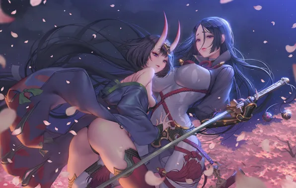 Girl, night, Fate / Grand Order, The destiny of a great campaign