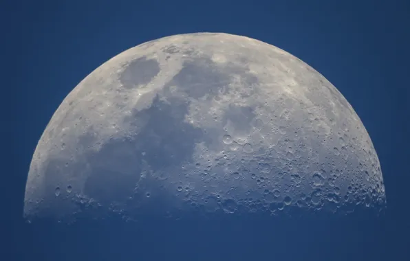 Space, the moon, satellite