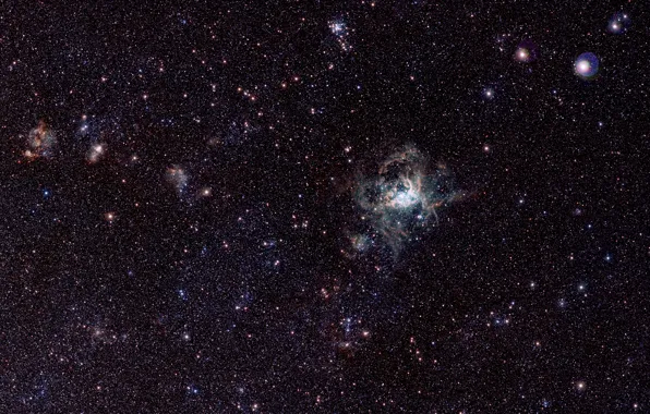 Tarantula Nebula, VISTA Magellanic Cloud Survey, Doradus star-forming region