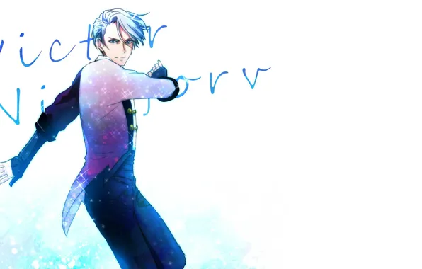 Anime, art, Yuri on Ice, Yuri on the ice, Viktor Nikiforov