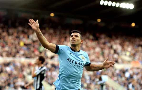 Football, City, Argentina, Argentina, football, forward, goal, Aguero
