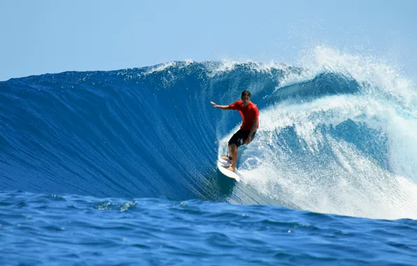 Sea, wave, summer, water, people, the ocean, sport, people