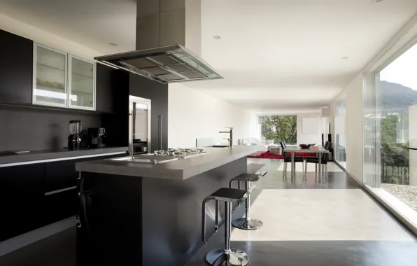 Picture style, kitchen, interior, Villa, apartment, kitchen, design