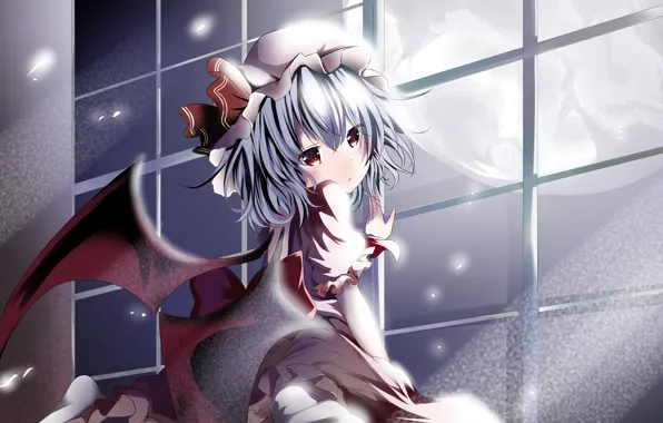 Night, Girl, Touhou, Touhou