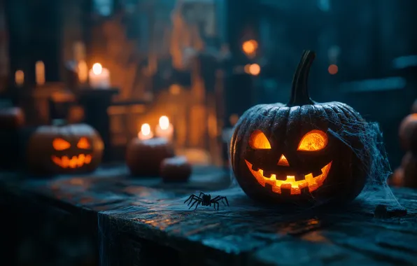 Autumn, holiday, pumpkin, pumpkin, Halloween, Halloween, smiley, Jack