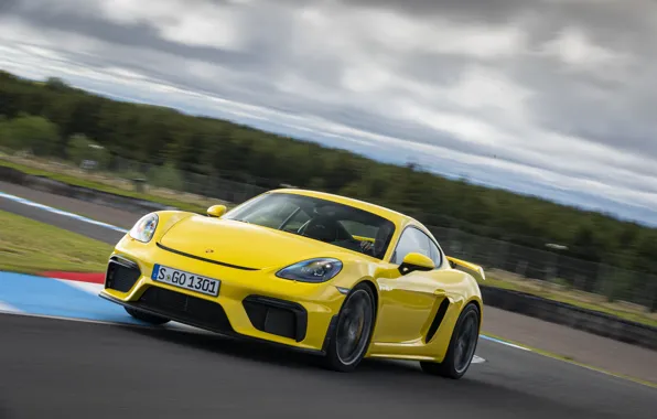 Porsche, Wheel, Speed, Cayman, Track, GT4, 2019, Porsche 718 (982) Cayman GT4