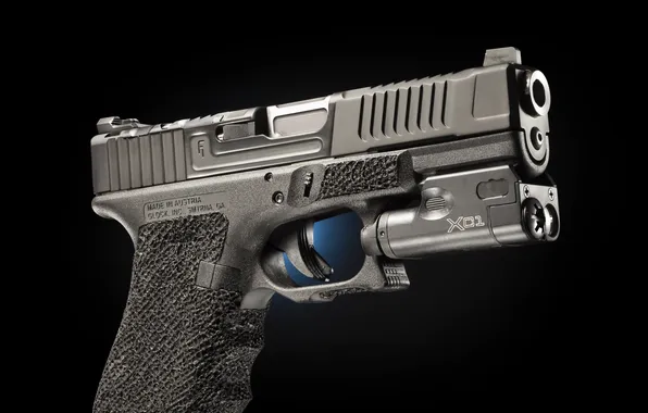 Picture gun, background, Glock 19, Mark 1