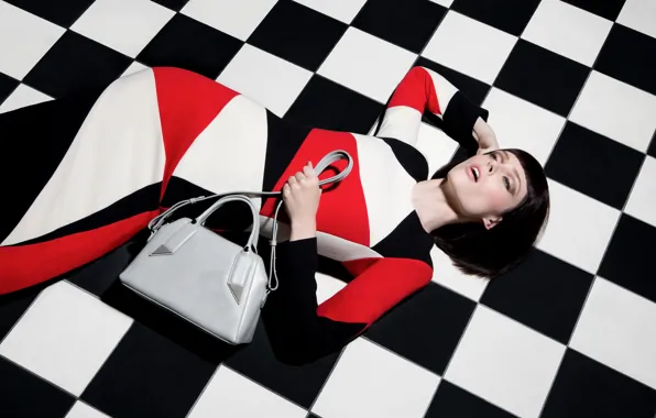Style, model, handbag, fashion, the view from the top, Coco Rocha, Coco Rocha, lying on …