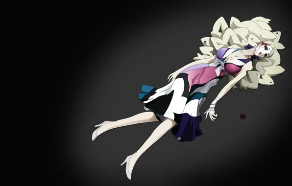 Darkness, blood, the victim, undead, bandage, Shiki, Dead, Kiri Holding Chizuru