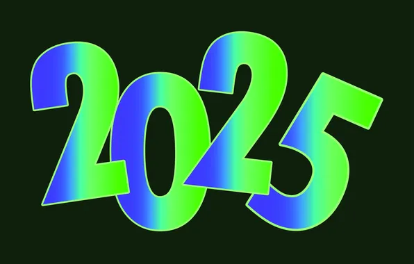 Lights, the dark background, glow, vector, green, figures, New year, green background