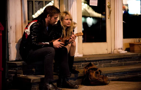 The film, street, pair, lovers, romance, drama, Valentine, Dean