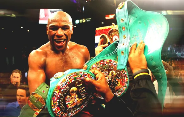 Picture joy, Boxing, champion, boxing, Floyd, Mayweather, floyd mayweather jr, championship belt