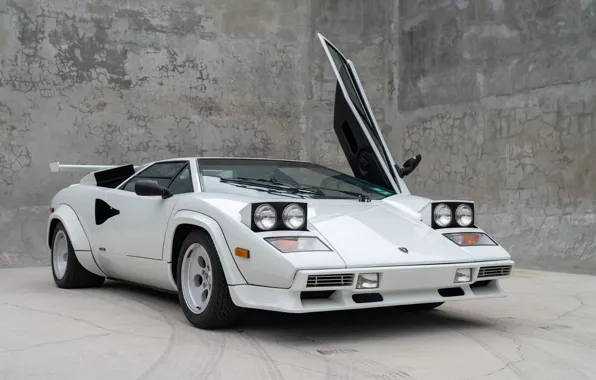 Wallpaper Lamborghini, Countach, Lambo doors, Quattrovalvole, LP5000 ...