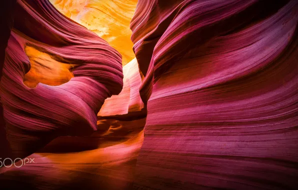 Nature, rocks, texture, figure, antelope canyon