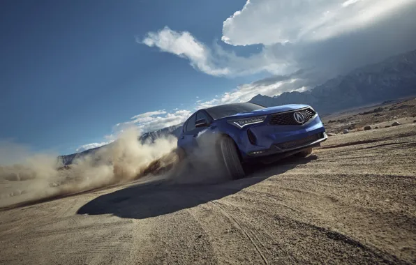 Clouds, mountains, power, power, mountains, clouds, exterior, Acura