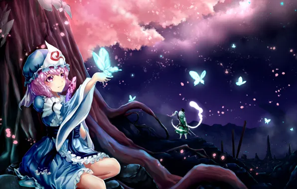 Girls, Touhou, Touhou, anime game