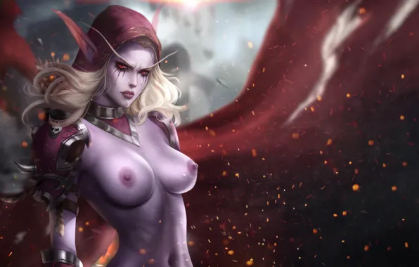 Chest, Look, WOW, Blizzard, Erotic, Art, Sexy, Figure