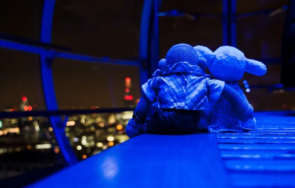 Love, London Eye, Romantic, Monkey, Romance, Couple, Sheep