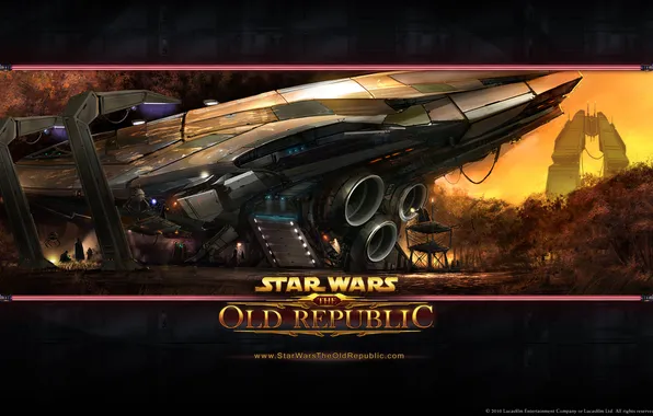 Picture ship, star wars, art, old republic, mmorpg