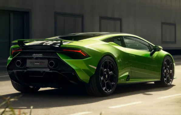 Wallpaper Lamborghini, rear view, Huracan, Technique images for desktop ...