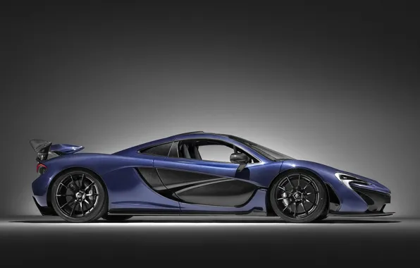Car, blue, speed, luxury, gray, automobiles, Mclaren, Mclaren P1