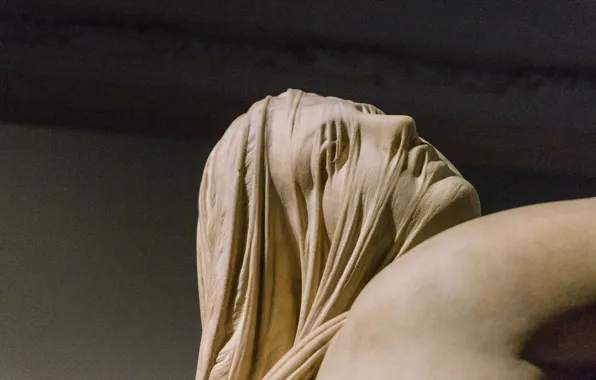 Woman, sculpture, Museum, Italy, Raphael Monti, the sleep of sorrow and dream of joy