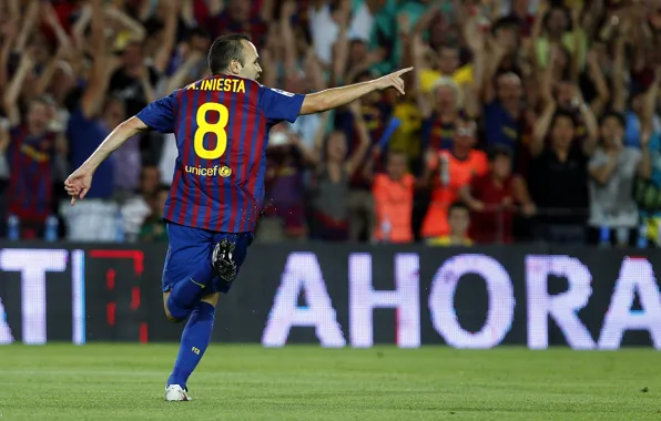 Running, Football, Barcelona, Barcelona, Andres Iniesta, Andres Iniesta, Player