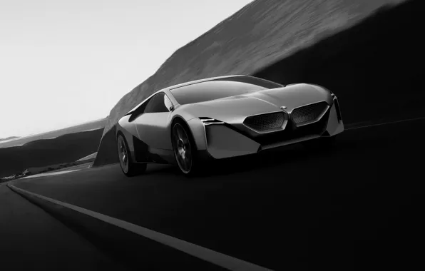 Picture movement, coupe, BMW, 2019, Vision M NEXT Concept