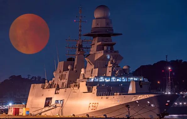 Japan, frigate, visit, The Italian Navy, F 597, ITS Antonio Marceglia