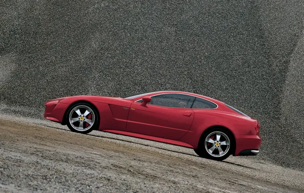 Picture ferrari, wallpapers, 2005, by Giorgetto Giugiaro, Ferrari GG50, concepts