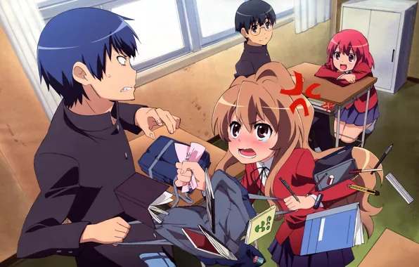 Wallpaper anime, pictures, Toradora for mobile and desktop