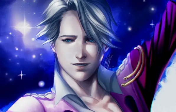 Anime, art, Yuri on Ice, Yuri on the ice, Viktor Nikiforov