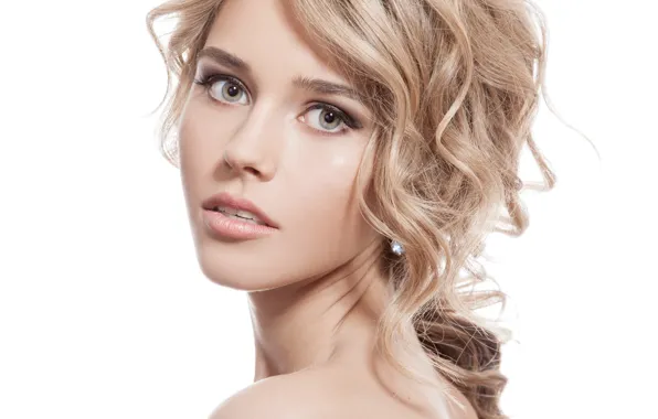 Picture model, look, blonde, pose